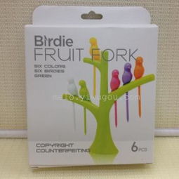 小鳥水果叉套裝 美樂日用的精致設計，義烏購便捷購物體驗